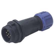Sp1311 / P 7 Ii Rundstecker Stecker, Gerade Gesamtpolzahl: 7 Serie (rundsteckverbinder): Sp13 - Weipu