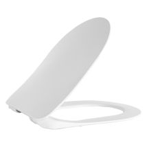 Creavit Plat Abattant Wc Wc - Duroplast - Softclose - Quick Release - Inox Charnières - Blanc