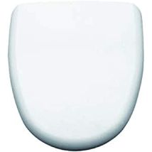 Gala - G5128201 Tapa Y Asiento Fijo Para Inodoro Colección Loa, Acabado Blanco (ref 51282), 38 X 4.3 X 45.2 Cm