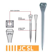 Jc1 Sl 52 Mm - À Partir De 100 Pcs: Mondial Clous Pour Chevaux Et Chevaux Marcheurs Jc Sl