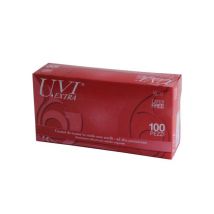 Guantes de jardinería desechables de vinilo Uvi Extra – Transparente – 0,07 mm – 100 unidades