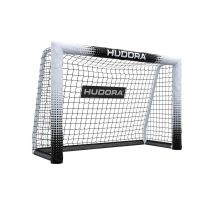 [gebraucht] B-ware Hudora Fussballtor Tor Pro Tect 120 Advanced Weiß Fussballnetz Spieltor 120x80cm