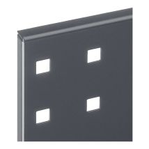 KAPPES – RASTERPLAN Lochplatte 450x500mm – 1,25mm Stahlblech – anthrazitgrau – vielseitig einsetzbar
