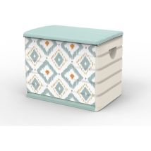 Aufbewahrungstruhe - Plastiken - 260 L - 80 X 61 X 53 Cm - Vintage