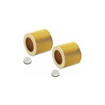 Filtro De Cartucho Para Karcher Wd2, Wd3, Mv3, Etc. Como 6.414-552.0 - 2 Piezas
