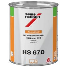 Permafleet HS Binder 670 3,5 Liter – Autolacke – Spies Hecker