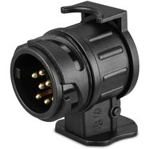 Blue Dream - 13/7 New Version 13 Pin To 7 Pin Trailer Towbar Socket Adapter For Car, Trailer, Truck, Caravan
