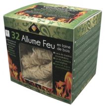 Allume-feu Laine De Bois Écologique, Sans Odeur, Longue Durée - Siam pyrofeu