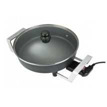 Friteuse électrique – 1800 W – 6 L – Couvercle en verre – Poignées cool-touch – Revêtement antiadhésif Daikin