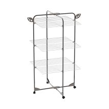 Stendibiancheria Alpina 30 metri – Acciaio verniciato – Capacità di carico 11 kg – Dimensioni 68x125x68 cm – 100% Made in Italy