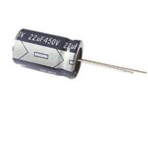Condensatore Elettrolitico 22uf 450vdc 105âoc Dimensioni 16x25mm Radiale 22mf450v/105/rd