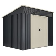 Wasabi - Stark Gartenhaus 4,6 M2 - 10 Jahre Garantie - 194x239x203cm. Metall-schuppen