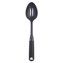 Soft Grip Nylon Slotted Spoon – Heat-Resistant Kitchen Utensil with Ergonomic Handle – 5-Year Guarantee