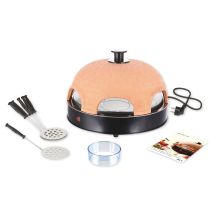 Emerio Pizzarette Po-115984 Orange Und Schwarz 1200w Schnelle Zubereitung