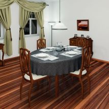 D-c-table Tischdecke Monte Carlo Sharon 150 X 220cm Marone In-/outdoor Deko