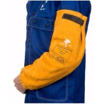 Weldas - Manguitos Para Trabajos Pesados De Soldadura Golden Brown 34 - 47 Cm
