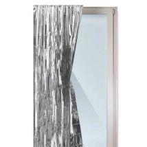 Wärmeschutz-Vorhang 90 x 220 cm – Ultradünner Sichtschutz – Zuschneidbar – Einfache Befestigung