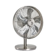 Kaiserkraft – Ceiling Fan – 6 Speed Levels – 18 W – Brushed Metal Finish – 1788 m³/h Airflow – Adjustable Tilt – Oscillating Feature