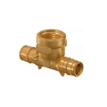 Uponor – Te salida hembra Q&E 251/2 – Latón – Accesorios para instalaciones de agua caliente