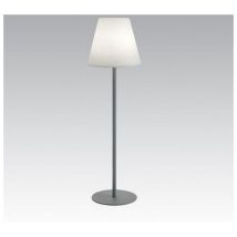 Piantana Lampada Classica Grande Colore Alluminio Per Esterno Linea Lounge Livos