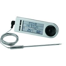Rösle Barbecue Kerntemperaturmesser, Bratenthermometer, Digitale Temperaturanzeige, Thermometer, Fleischthermometer, 25086