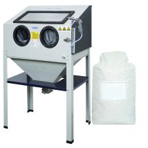Sabbiatrice Professionale Sogi S-85 + Sacco 25 Kg Di Corindone Grana 36 Allumina, Sogi S-85+ 25 Kg Di Corindone Grana 36 Allumina