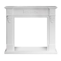 Cadre De Cheminée En Bois Trumanwhite L121xp38xh108