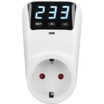 16a / 3680w Voltage Protector — Surge Protection Socket With Digital Display For Household Appliances, Refrigerators And Air Conditioners (230v 
