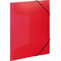 Herma Sammelmappe Herma Din A4 Polypropylen Rot Transluzent 3 St./pack.