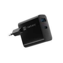 Natec Nuc-2145 Mobile Device Charger Universal Black Power Alterna Fast Charging Indoor