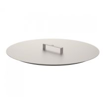 Masuria Living - Masuria Wild Deckel Für Alpha 600 Rauchfreie Feuerstelle Grillstelle Aus Edelstahl Ø 47,5 Cm