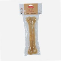 Zolux – Osso da masticare 21 cm per cane – 100% pelle bovina – Consigliato per cani fino a 25 kg