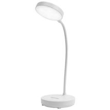 Petite Lampe De Bureau Rechargeable Usb, 3 Modes De Couleur, Protection Des Yeux À Intensité Variable, Pour Étudier, Lire Et Écrire