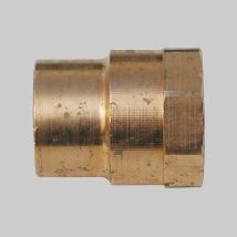 Niples Bronzo Filettato Femmina A Saldare Femmina - 22 X 1"