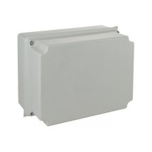 Solera - Rechteckiger Wasserdichter Anschlusskasten Ohne Konen Ip65/ik08 220x170x140mm/230x180x150mm Mit Verschlussdeckel Mit Grauen Schr