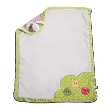 Coperta Neonato Nici Cuddle Blanket With Rabbit Multiuso Morbida 75x100