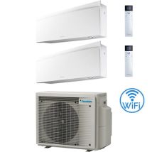 Climatiseur Daikin Emura Dual Split Inverter Wifi 7000 + 7000 Btu Avec , 2mxm40a9 Classe A+++/a++ Neuf 2024