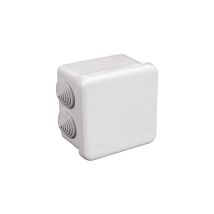 Caja De Derivación Estanca Cuadrada 100x100mm, Prof 55mm Ip55 Modelo Optibox