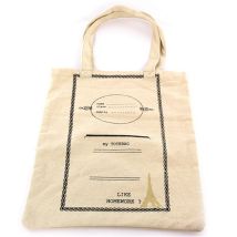 Sac Cabas En Toile Kangaro 37x33 Cm