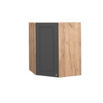 Mobile Angolare Da Cucina Fame-line, Antracite-oro, 57 Cm Vicco