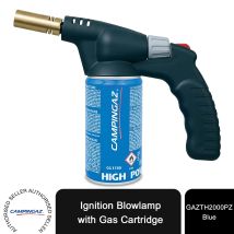 Campingaz – TH 2000PZ Handy Auto Blowlamp – Portable Gas Torch for Camping & DIY – 175g/h Gas Consumption, 1750°C Flame Temperature