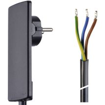 151000151100 Strom Anschlusskabel Schwarz 1.50 M - Evoline