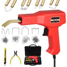 Souder Plastique Machine, 50w Outils De Soudeur Pour Pare-chocs De Voiture Avec 200 Pcs D'Agrafes, Livraison 7 Jours