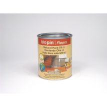 Biopin - Huile Dure Naturelle Pour Hydrofuger Bois Intérieur 0,75l Soit 11m²