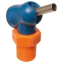 Loc-line Hochdruckdüse Xw Für Kühlmittelschlauch 1/8 70bar Ø2,2x12,7mm Blau-orange
