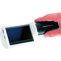 Lupa manual mobiluxDigital – Aumento 3x 4.5x 6x – Pantalla LCD 16:9 – Iluminación LED – Adaptador incluido