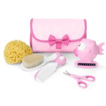 Set Mit Hygiene- Und Badeaccessoires, Rosa, Ab 0 Monaten