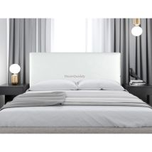 Cabecero tapizado Londres 150x70 cm blanco – Bastidor de pino gallego – Espuma alta densidad – Garantía 3 años