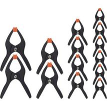 Set De Abrazaderas De Resorte Jorgensen 93260 14 Piezas Apertura 76mm