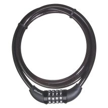 Master Lock 8119eurd, Fahrradkabelschloss Mit Zahlenschloss, 1,5-m-kabel, Schwarz